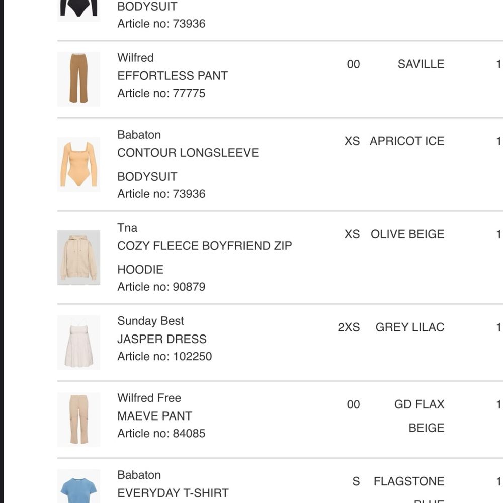 Babaton CONTOUR LONGSLEEVE BODYSUIT XS